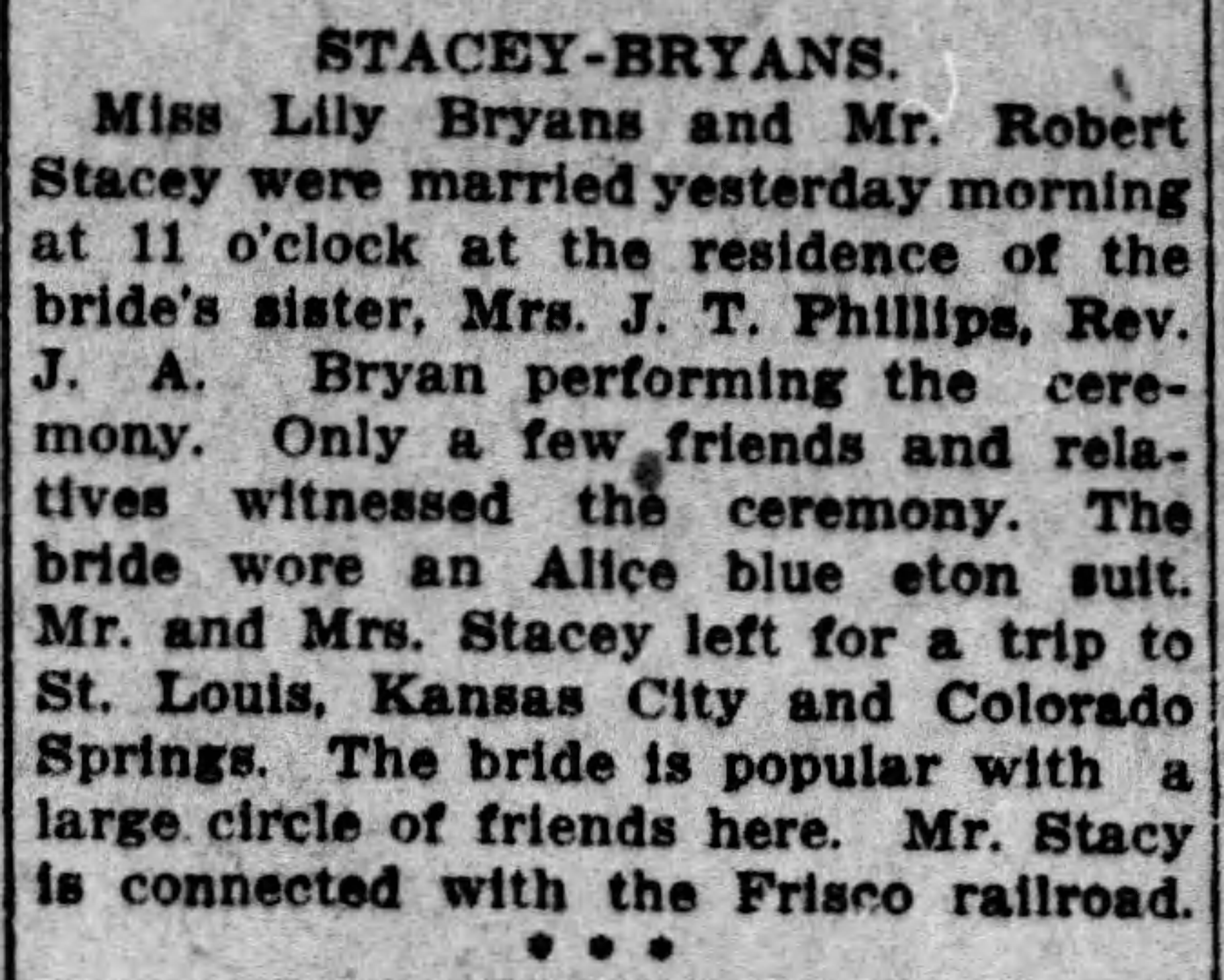 Lily Bryans-Robery Stacey